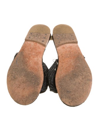 Carrie Forbes Raffia Slides