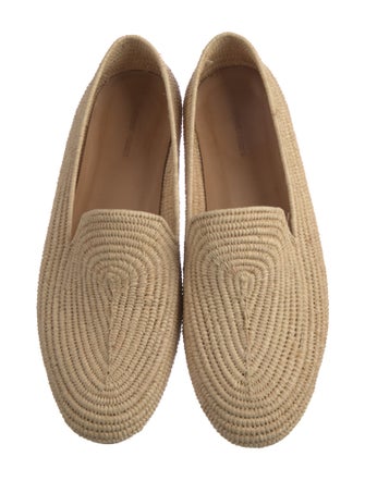Carrie Forbes Raffia Flats