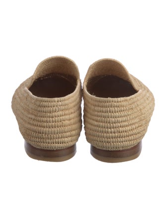 Carrie Forbes Raffia Flats