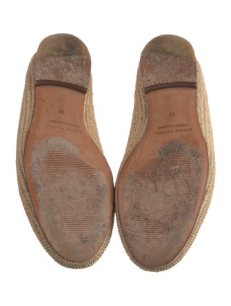 Carrie Forbes Raffia Flats