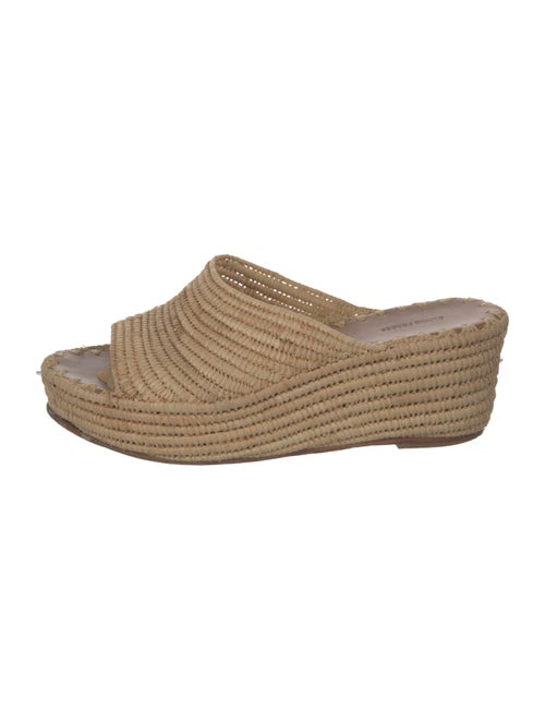 Carrie Forbes Straw Espadrilles