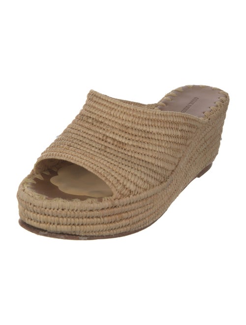 Carrie Forbes Straw Espadrilles
