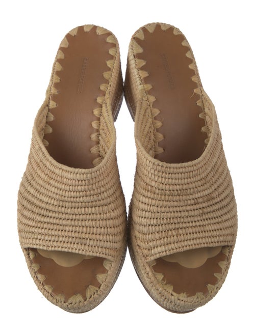 Carrie Forbes Straw Espadrilles