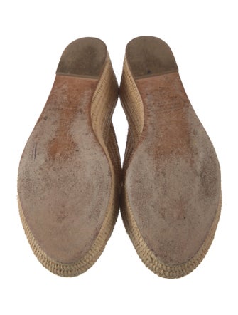 Carrie Forbes Straw Espadrilles