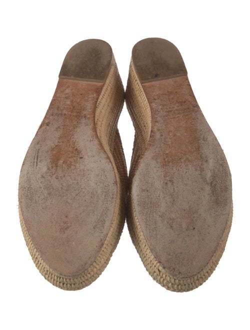 Carrie Forbes Straw Espadrilles