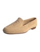 Carrie Forbes Raffia Patterned Loafers