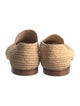 Carrie Forbes Raffia Patterned Loafers