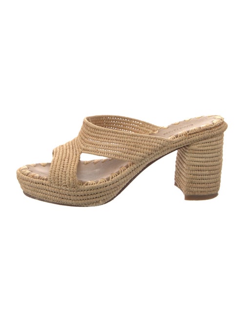 Carrie Forbes Straw Espadrilles