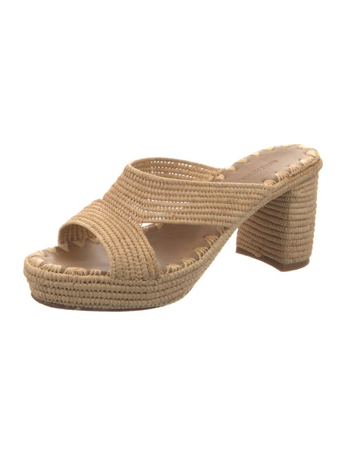 Carrie Forbes Straw Espadrilles