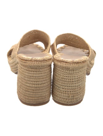 Carrie Forbes Straw Espadrilles