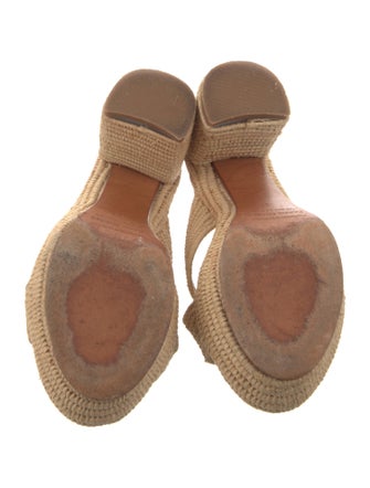 Carrie Forbes Straw Espadrilles