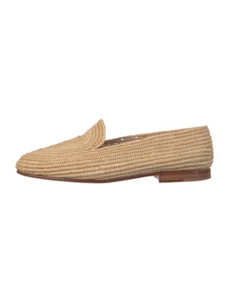 Carrie Forbes Raffia Loafers