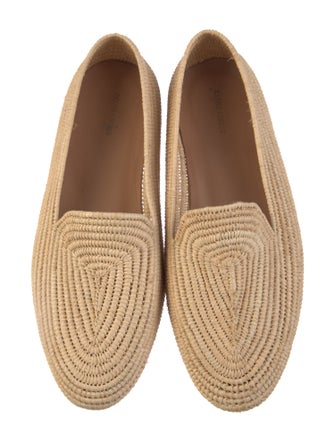 Carrie Forbes Raffia Loafers