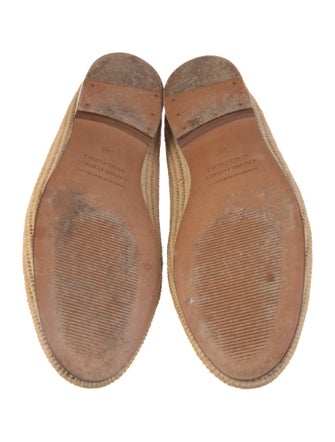 Carrie Forbes Raffia Loafers