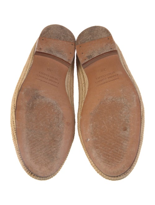 Carrie Forbes Raffia Loafers