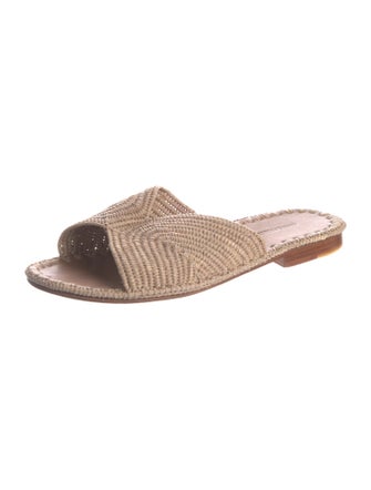 Carrie Forbes Raffia Slides