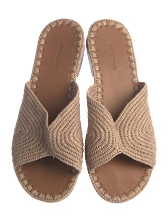 Carrie Forbes Raffia Slides
