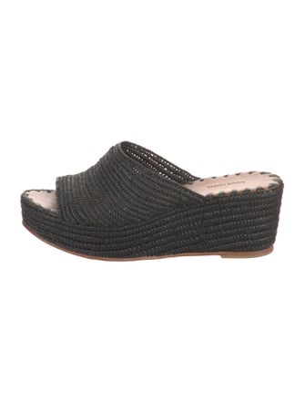 Carrie Forbes Straw Espadrilles