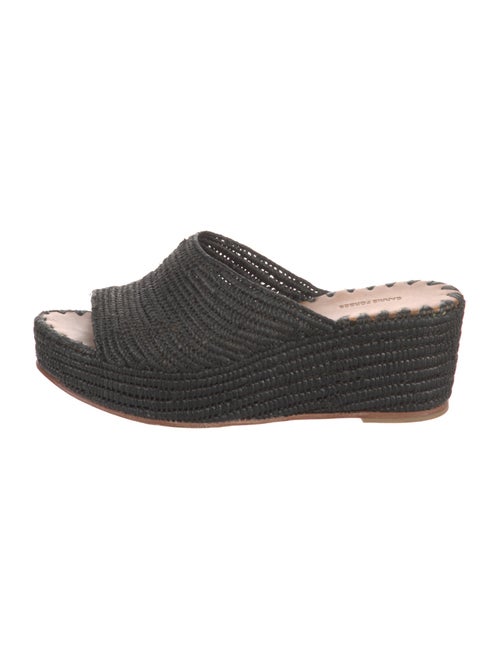 Carrie Forbes Straw Espadrilles