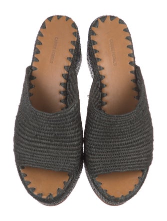 Carrie Forbes Straw Espadrilles