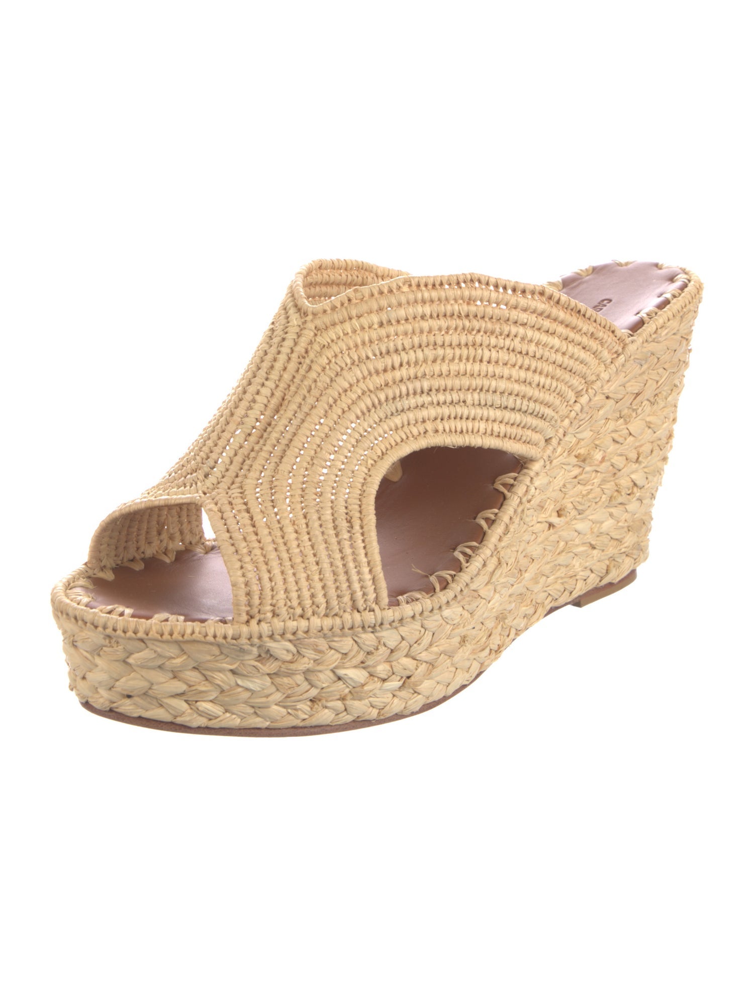 Carrie Forbes Straw Espadrilles