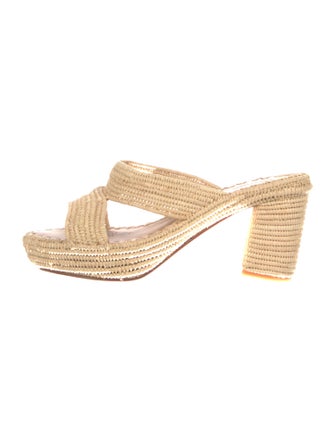 Carrie Forbes Raffia Espadrilles