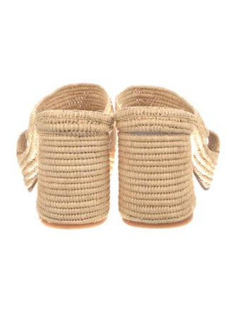 Carrie Forbes Raffia Espadrilles
