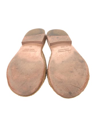 Carrie Forbes Raffia Printed Slides