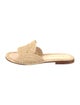 Carrie Forbes Raffia Whipstitch Trim Slides