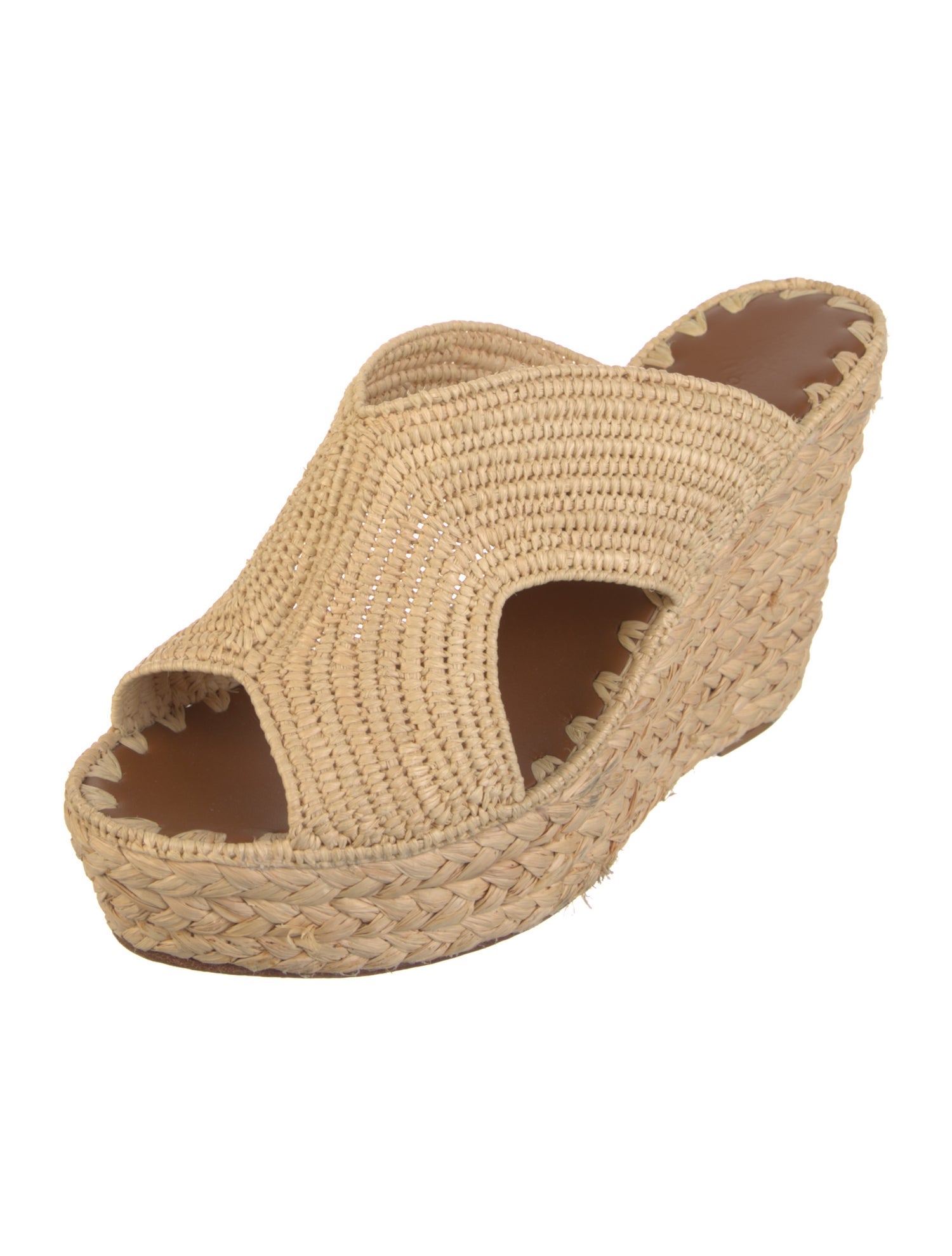 Carrie Forbes Raffia Espadrilles