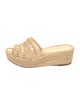 Carrie Forbes Raffia Whipstitch Trim Espadrilles