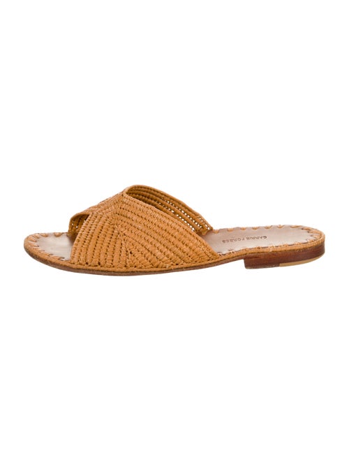 Carrie Forbes Raffia Slides