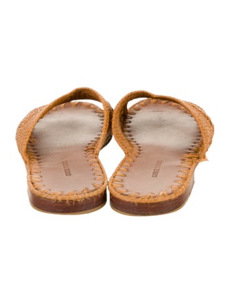 Carrie Forbes Raffia Slides