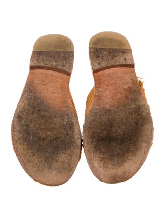 Carrie Forbes Raffia Slides