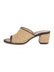Carrie Forbes Raffia Slides