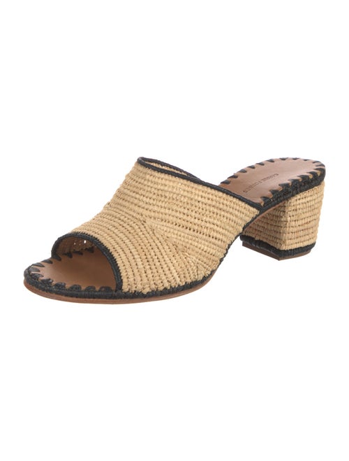 Carrie Forbes Raffia Slides