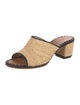 Carrie Forbes Raffia Slides