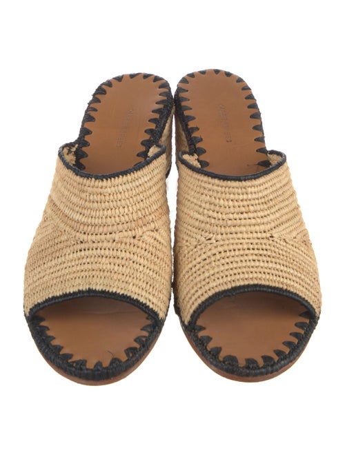 Carrie Forbes Raffia Slides