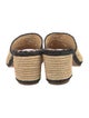 Carrie Forbes Raffia Slides