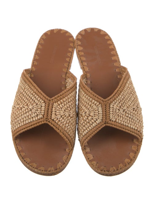 Carrie Forbes Raffia Slides
