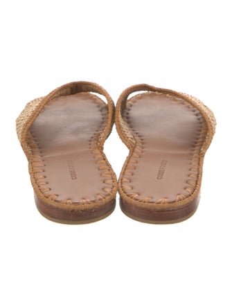 Carrie Forbes Raffia Slides