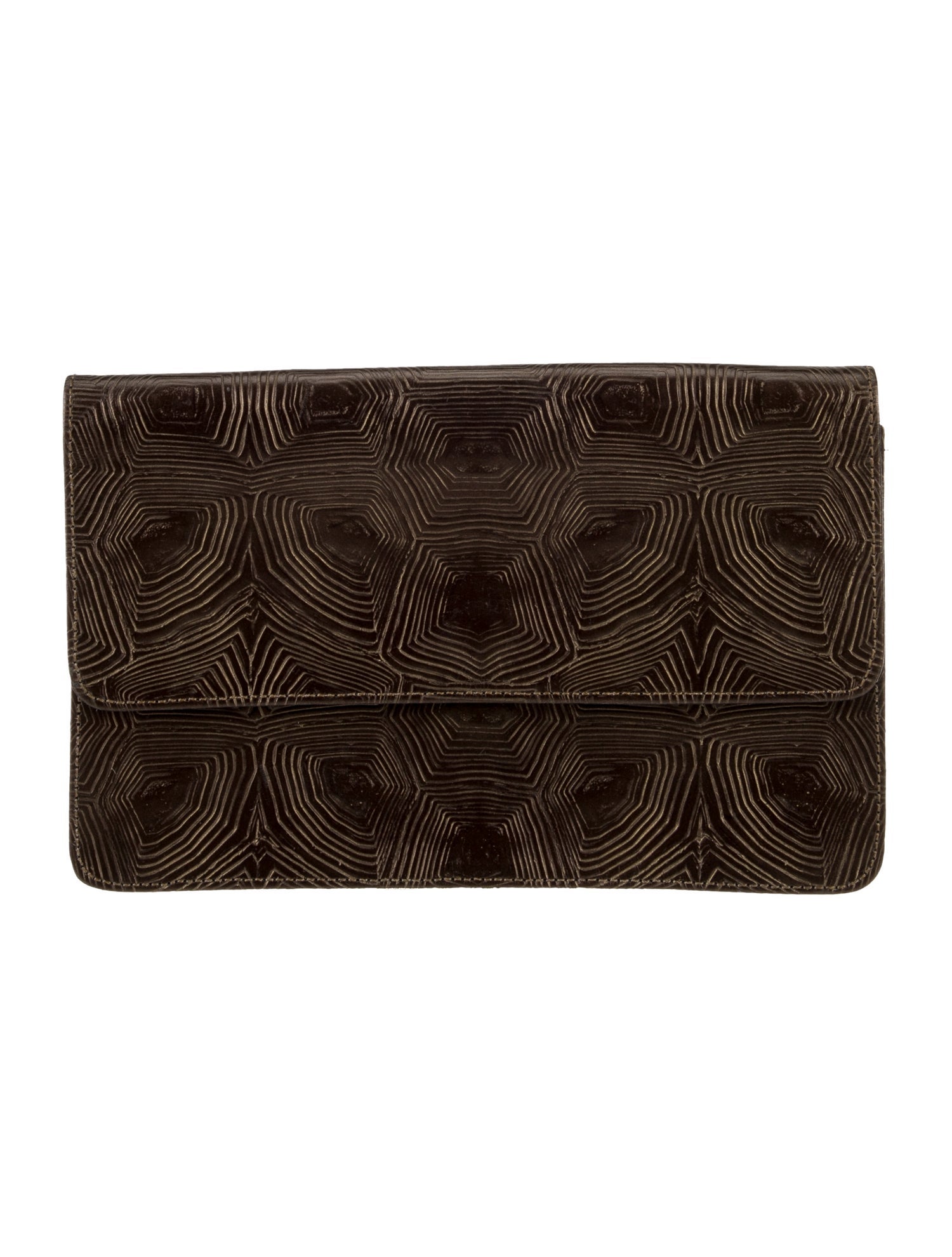 Carrie Forbes Leather Clutch