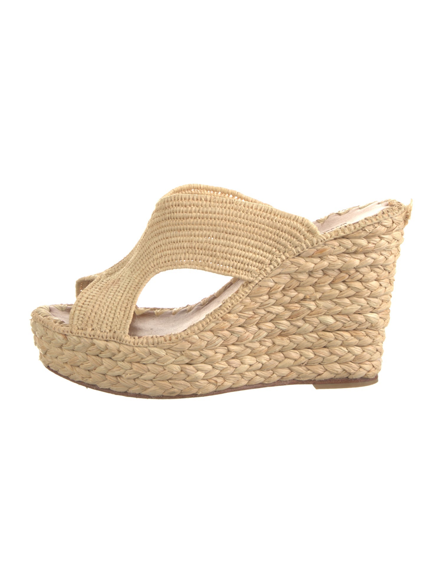 Carrie Forbes Raffia Colorblock Pattern Espadrilles