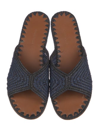 Carrie Forbes Raffia Slides
