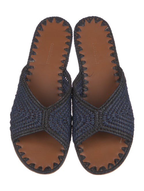 Carrie Forbes Raffia Slides