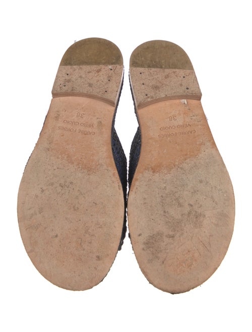 Carrie Forbes Raffia Slides