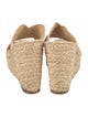 Carrie Forbes Raffia Braided Accents Espadrilles