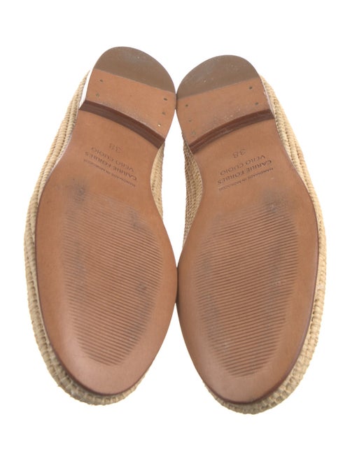 Carrie Forbes Raffia Loafers