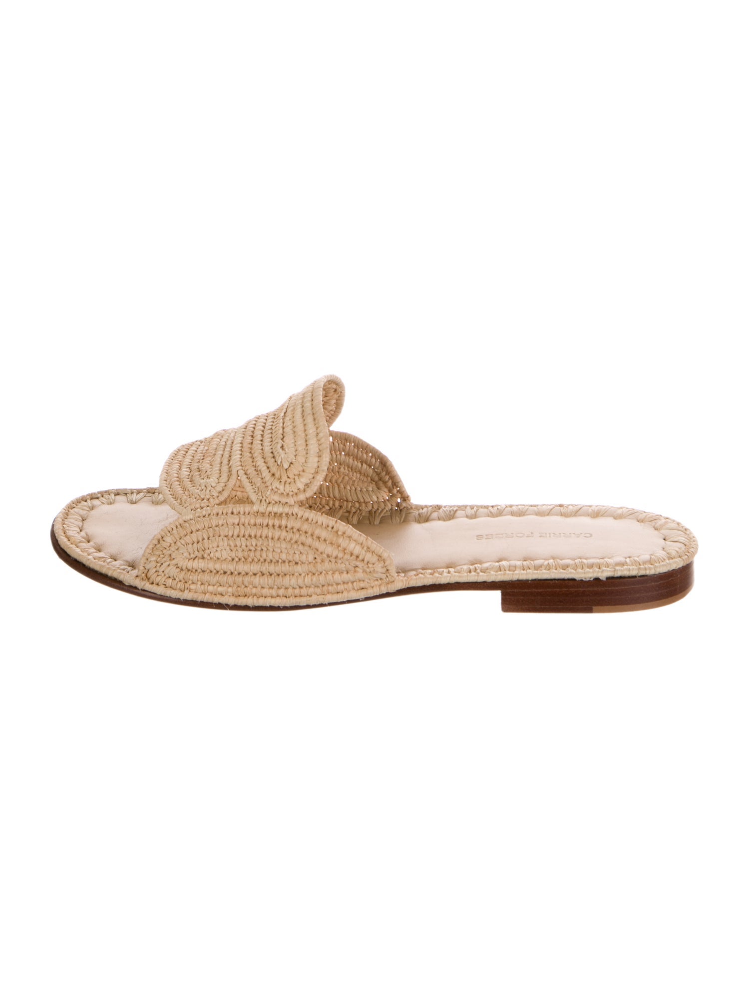 Carrie Forbes Raffia Slides