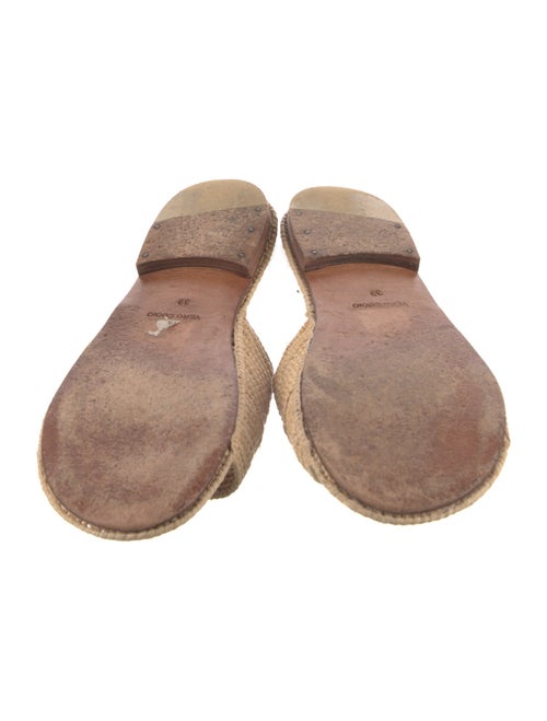 Carrie Forbes Raffia Printed Slides